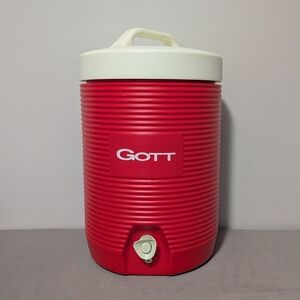 Gott 2 Gallon Orange Vintage Water Cooler